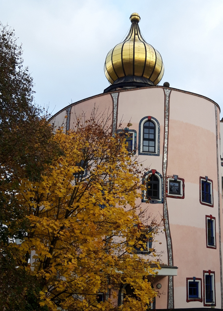 Märchenhaftes Hundertwasserhaus!