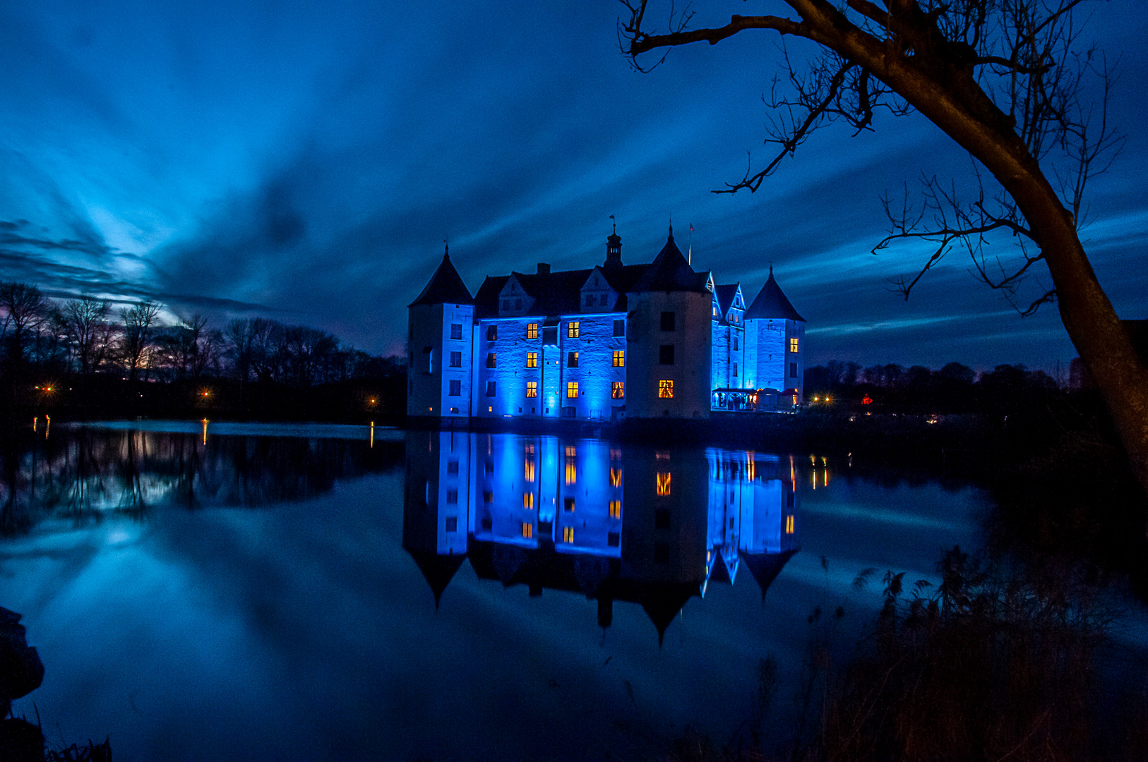 Märchenhaftes Schloss Glücksburg