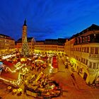 Märchenmarkt gera in der Blauen Stunde des 3. Advents II
