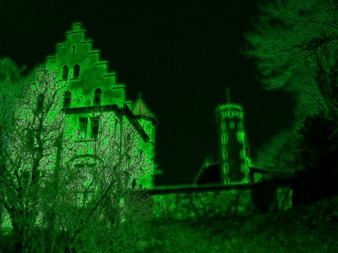 Märchenschloss bei Nacht!