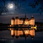 Märchenschloss bei Nacht