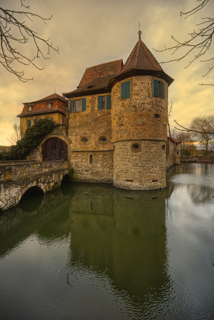 Märchenschloss - gleich nebenan (11) - Wasserschloss Unsleben ... 