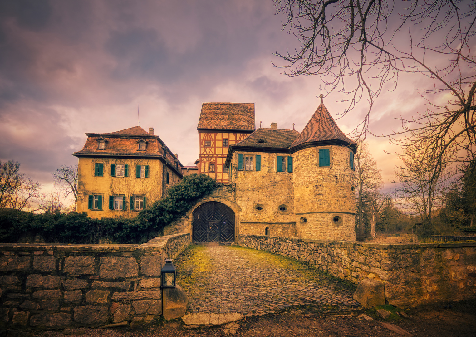 Märchenschloss - gleich nebenan (12) - Wasserschloss Unsleben ... 