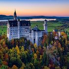 Märchenschloss im Abendlicht