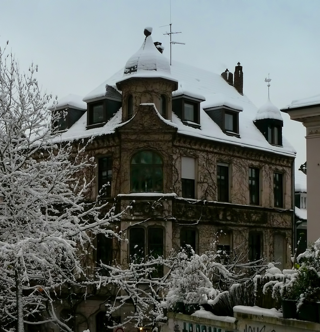 Märchenschloss im Winter