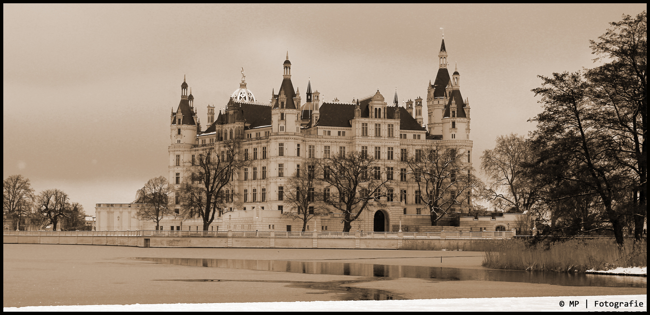 Märchenschloss im Winter