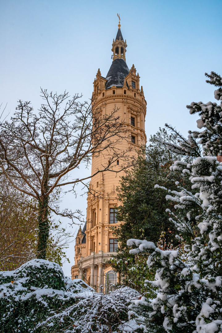 Märchenschloss im Winter