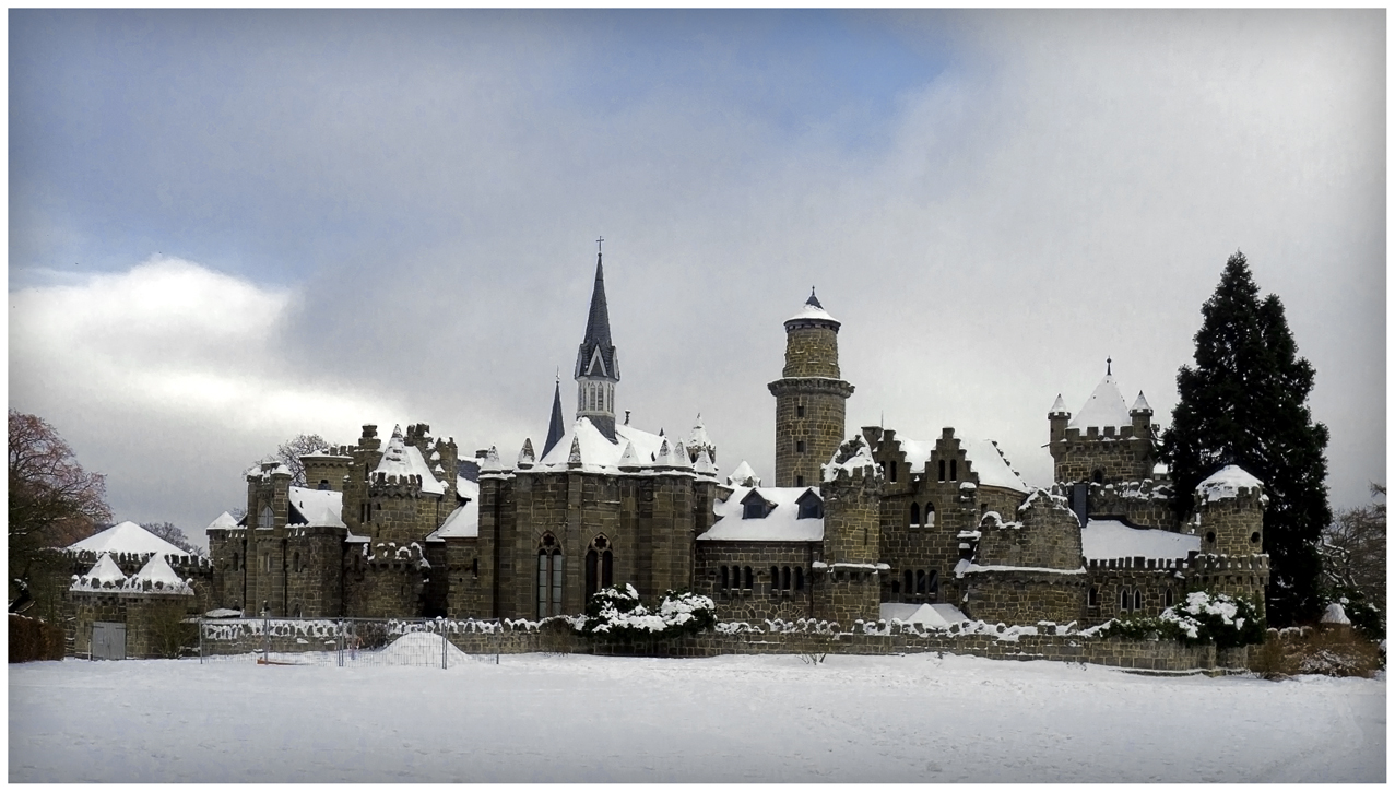 Märchenschloß im Winterschlaf