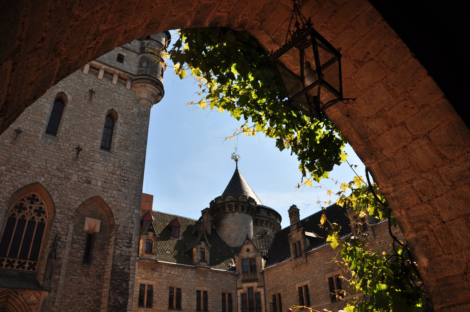 Märchenschloss Innenhof