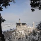 Märchenschloss - schneeweiß