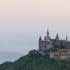 Märchenschloss Zollernalb im Morgenlicht