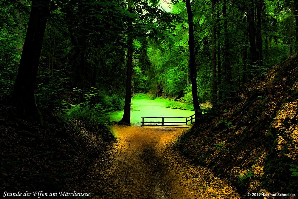 märchensee wendelsheim - futuristisch Foto & Bild | landschaft, spezial