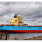  Maersk Kansas in Wilhelmshaven