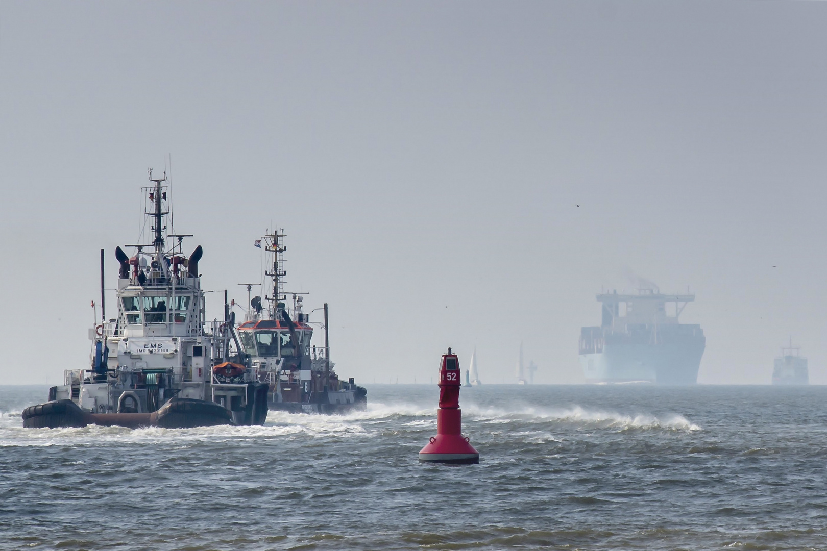 Maersk Mc-Kinney Möller auf dem Weg nach Bremerhaven