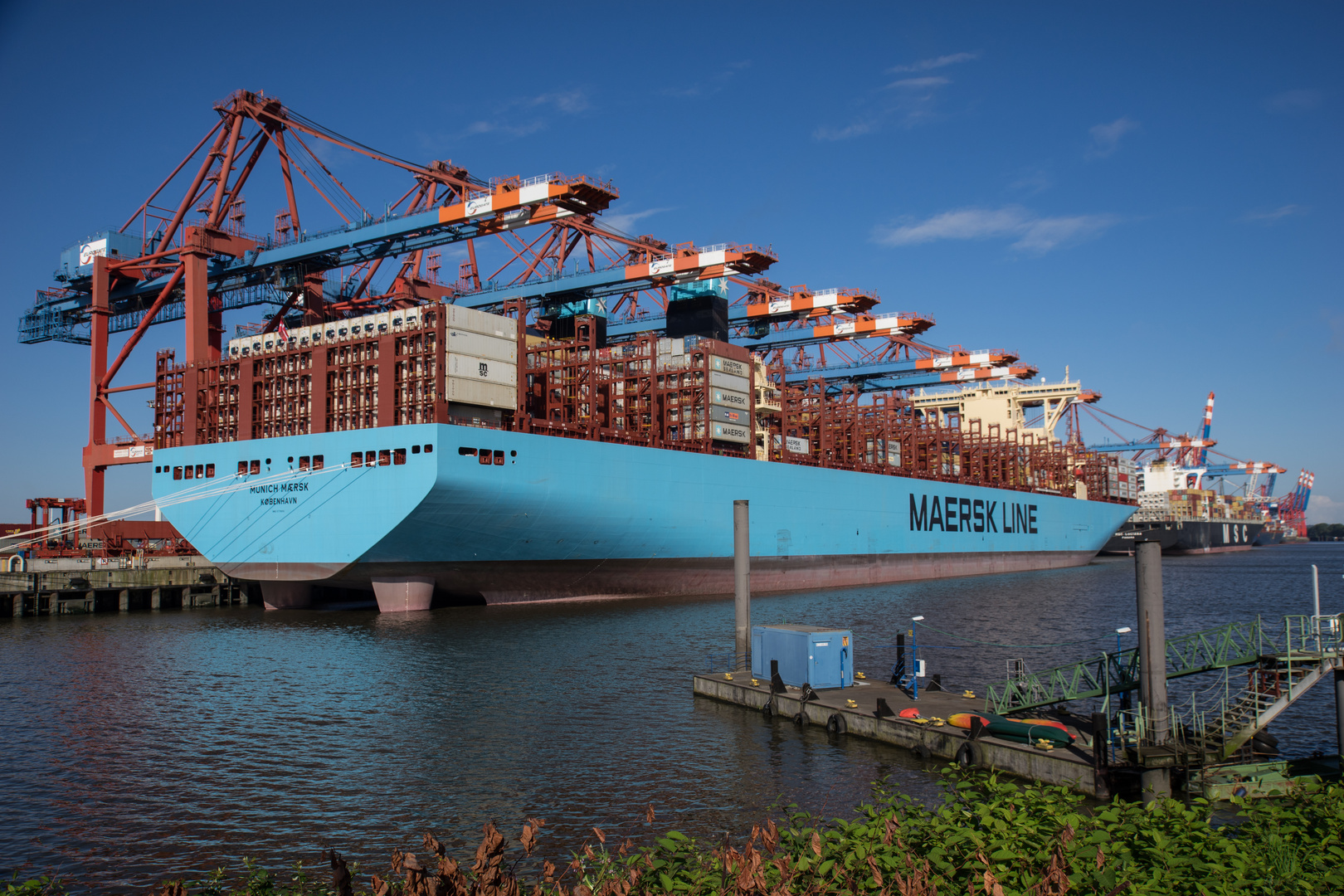 Maersk Munich in Hamburg