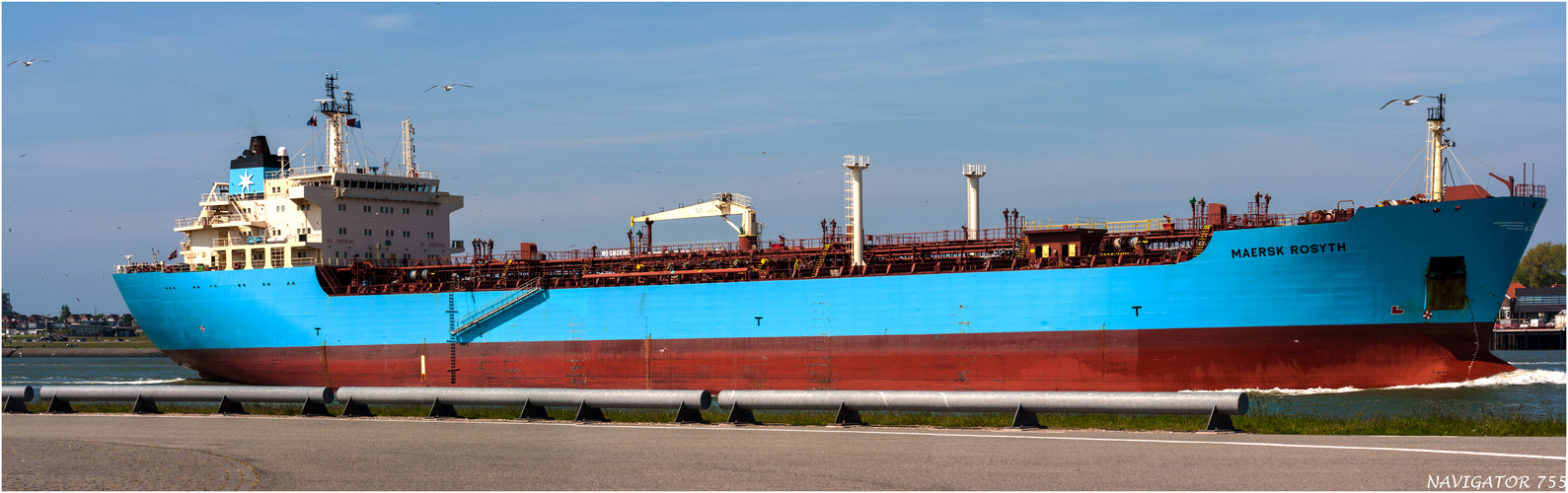 MAERSK ROSYTH, Nieuwe Waterweg, Rotterdam