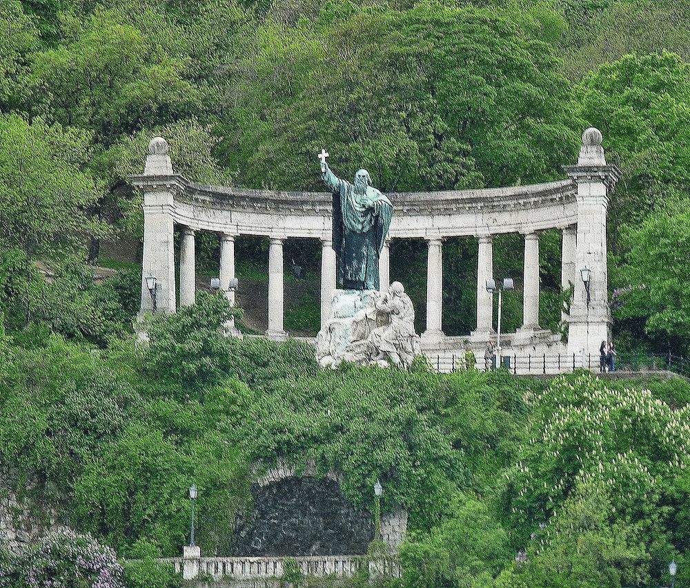 Märtyrerbischof Gellert in Budapest auf dem Gellertberg