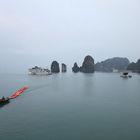 März 2018 in der Halong Bucht