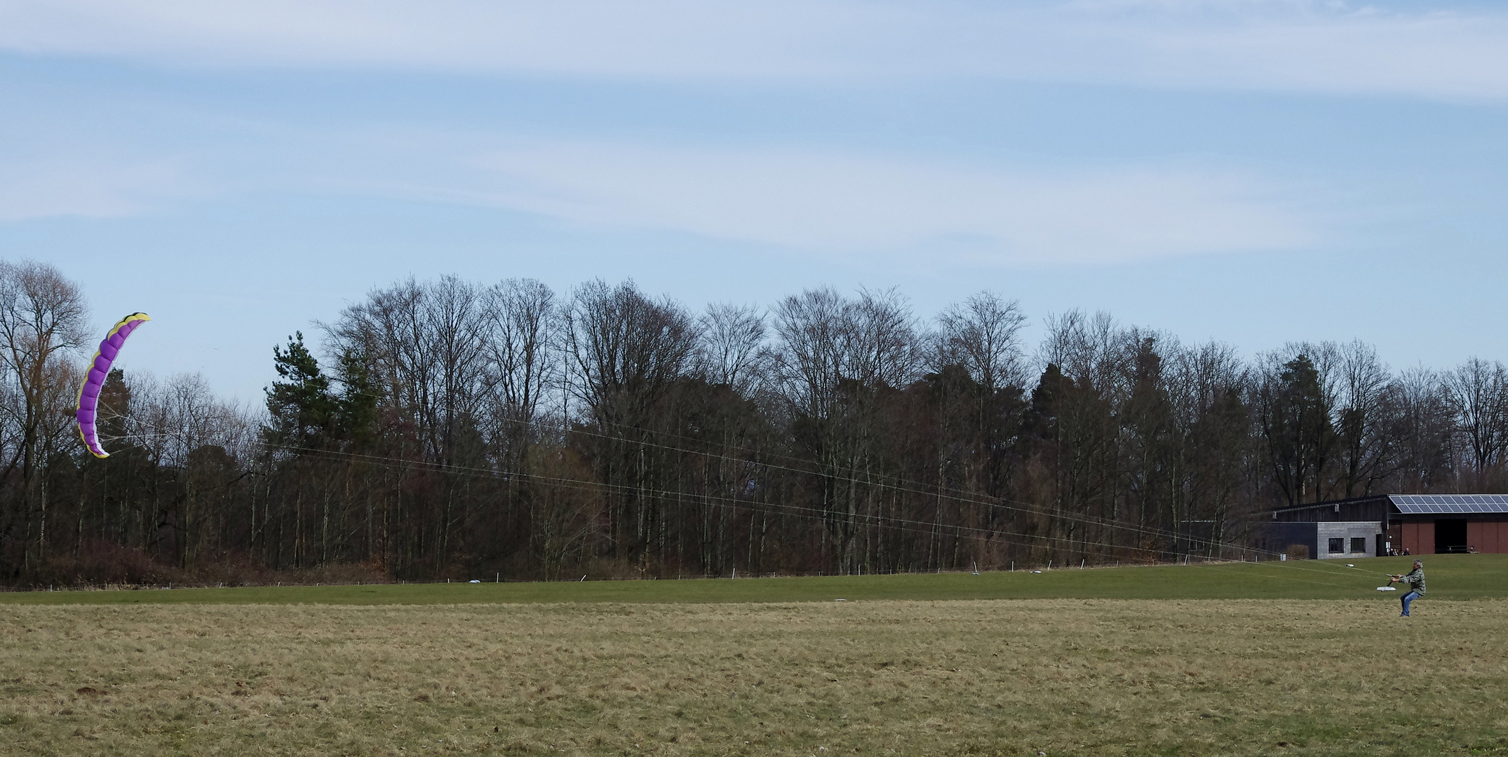 ..März auf dem Segelflugplatz