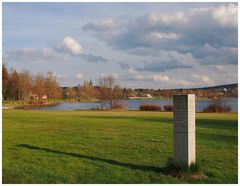 Märzabend am Weißenstädter See