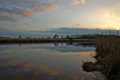 Märzabend an der Oste