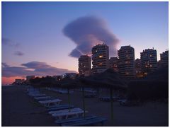 Märzabend in Torremolinos