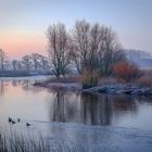 Märzmorgen am Fluss