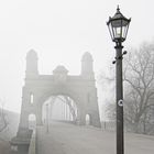 Märznebel    alte harburger Elbbrücke