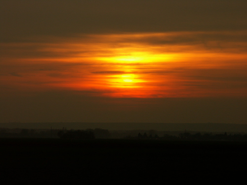 Märzsonnenuntergang