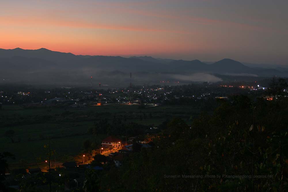 Maesariang in the evening