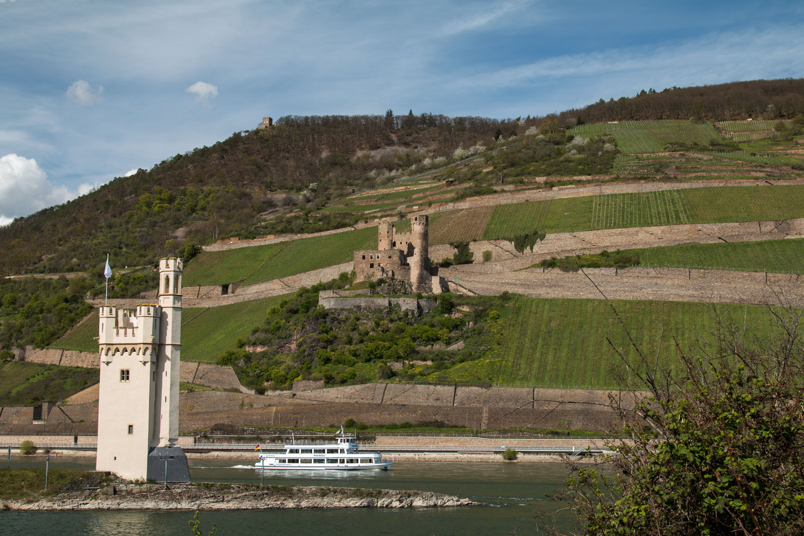 Mäuseturm und Ruine Ehrenfels