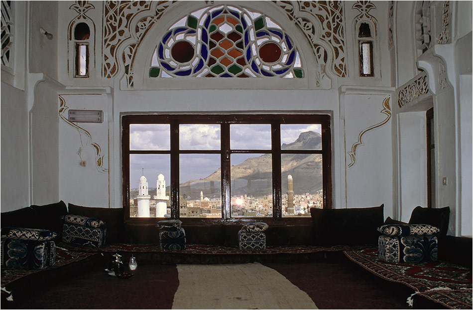 Mafratsch im Hotel Golden Dahr in Sanaa