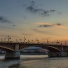 Magaretenbrücke - kurz vor der Durchfahrt