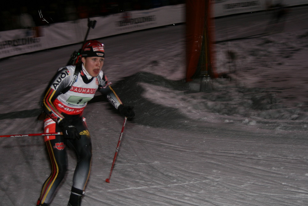 Magdalena Neuner in Action