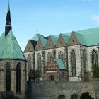 Magdalenenkapelle und Sankt-Petri-Kirche in Magdeburg