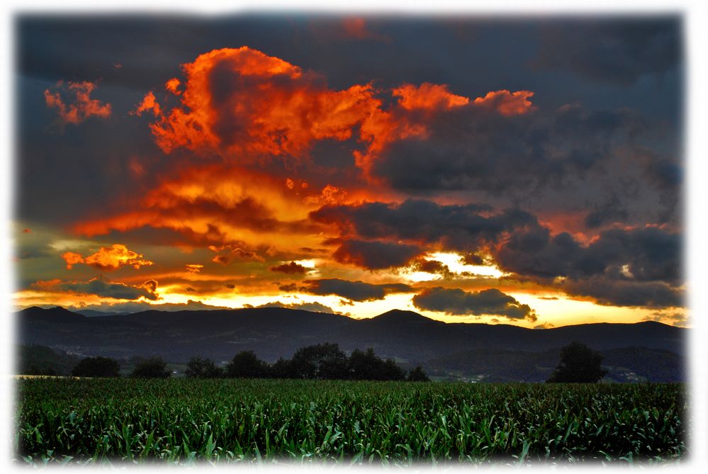 Magdalensberger Abendstimmung