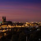 Magdeburg am Abend