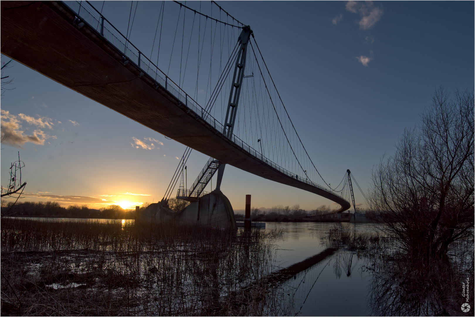 Magdeburg, Am Herrenkrugsteg