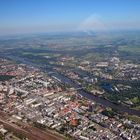 Magdeburg aus 800m bei schönstem Sonneschein