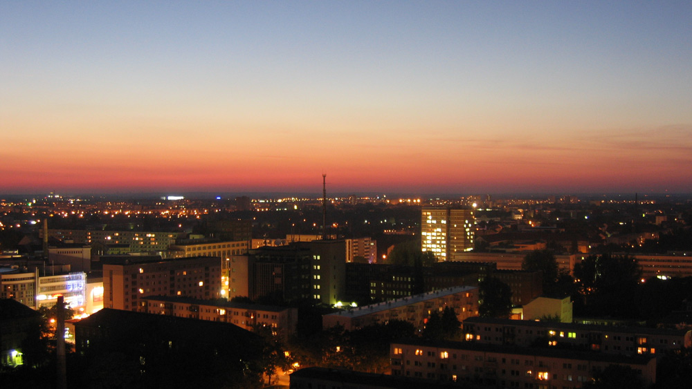 Magdeburg bei Nacht