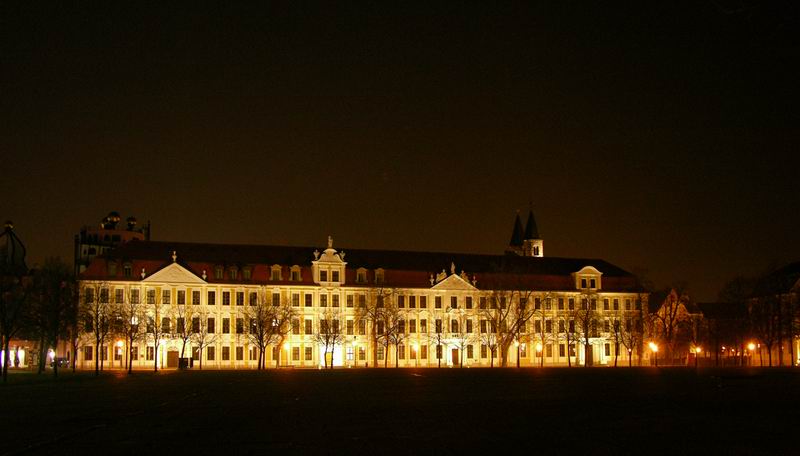 Magdeburg bei Nacht