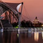 Magdeburg, Blick zum Jahrtausendturm