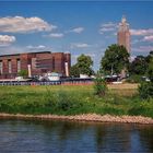 Magdeburg, Blick zur Rotehorninsel