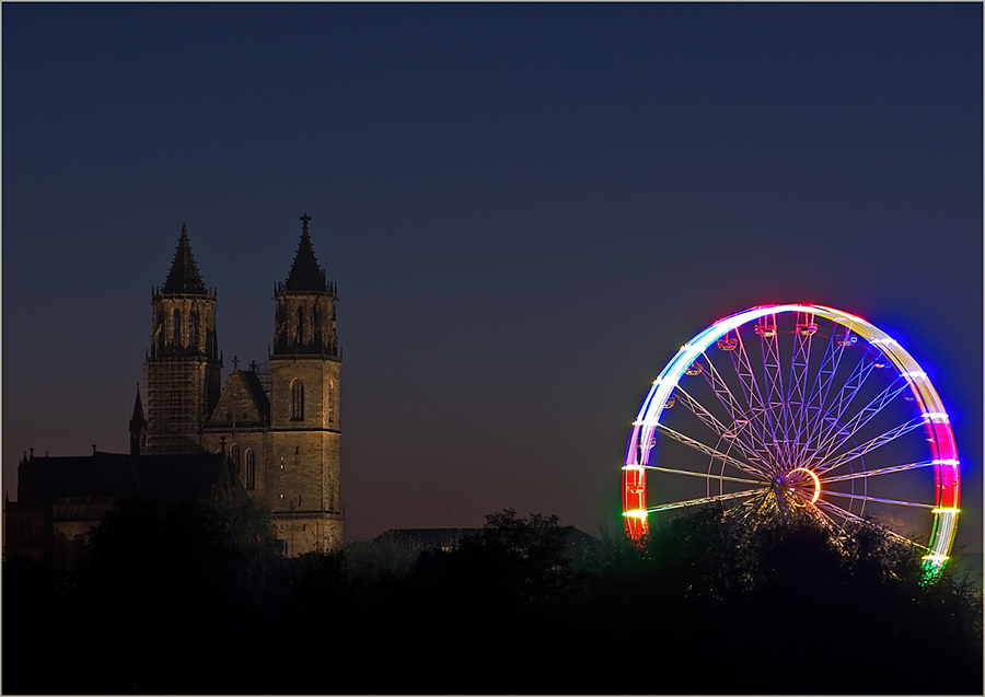 Magdeburg, Dom und Herbstmesse