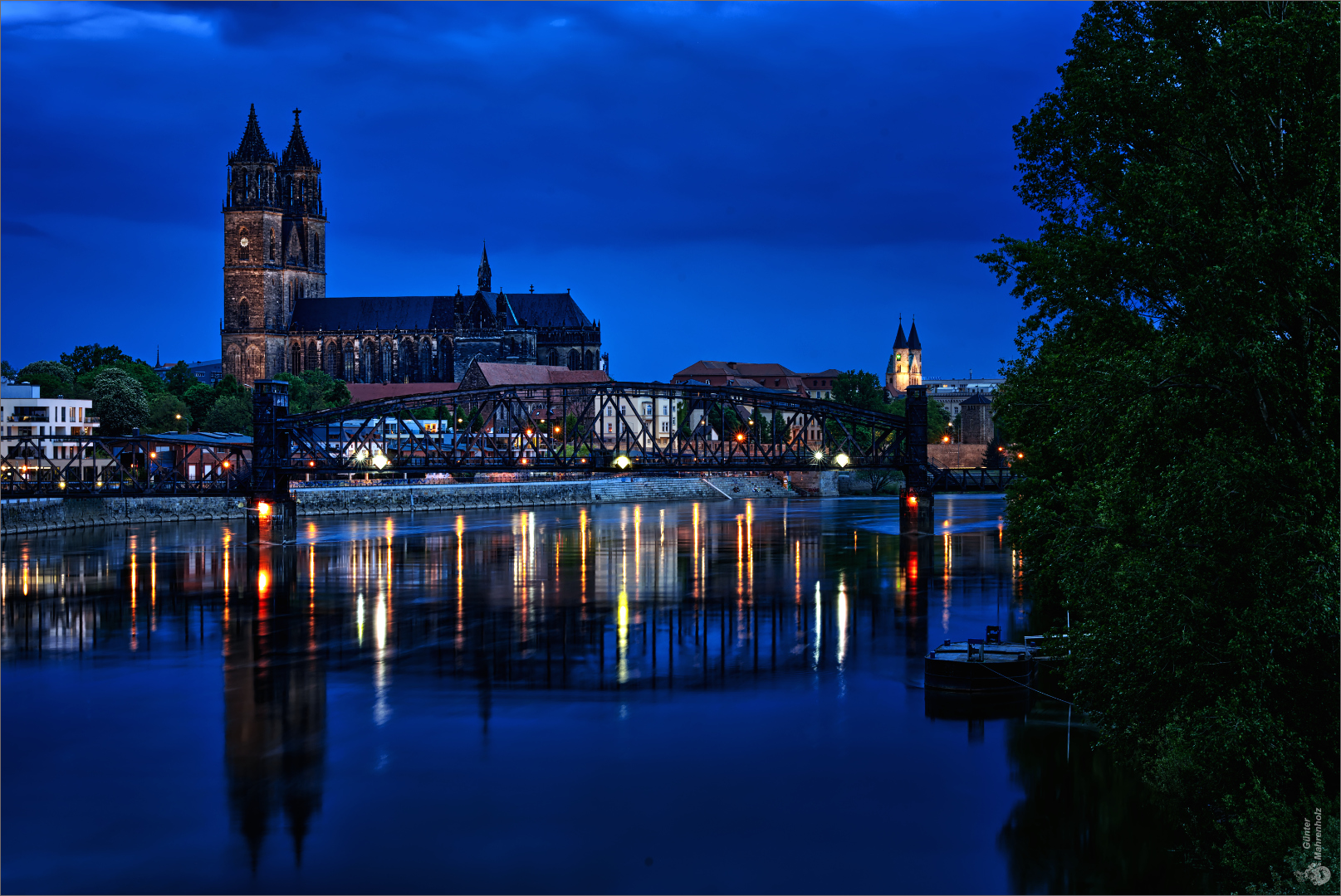 Magdeburg, Domblick ...