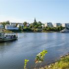 Magdeburg, Hochbetrieb auf der Elbe