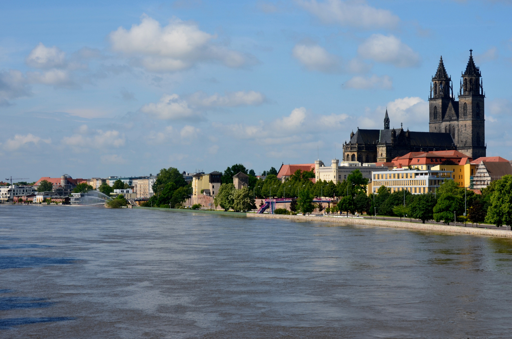 Magdeburg Hochwasser 1