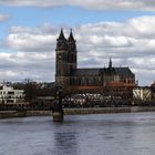 Magdeburg - Hubbrücke und Dom