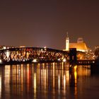 Magdeburg in der Nacht