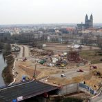 Magdeburg von oben